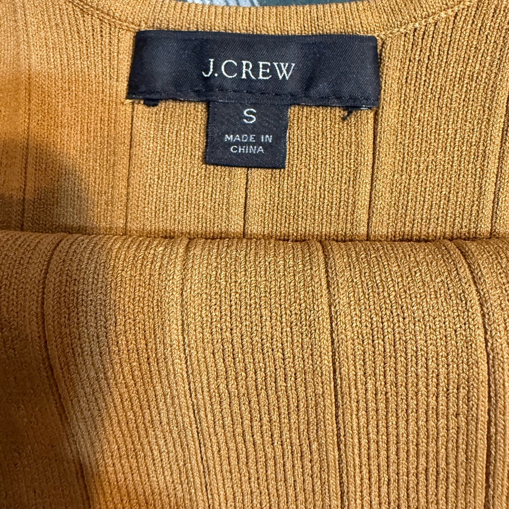 J. Crew Ribbed  Tank Top - Picture 2 of 9